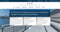 Desktop Screenshot of egk-immobilien.de